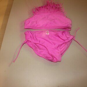 Fusia 2 Pcs Justice Bikini Swimsuit Size 14